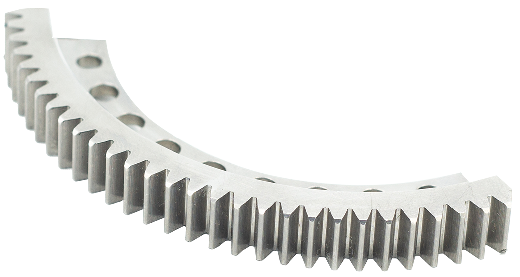 Lathe VMC Cell Machining - Segment Gear for Aerospace Part